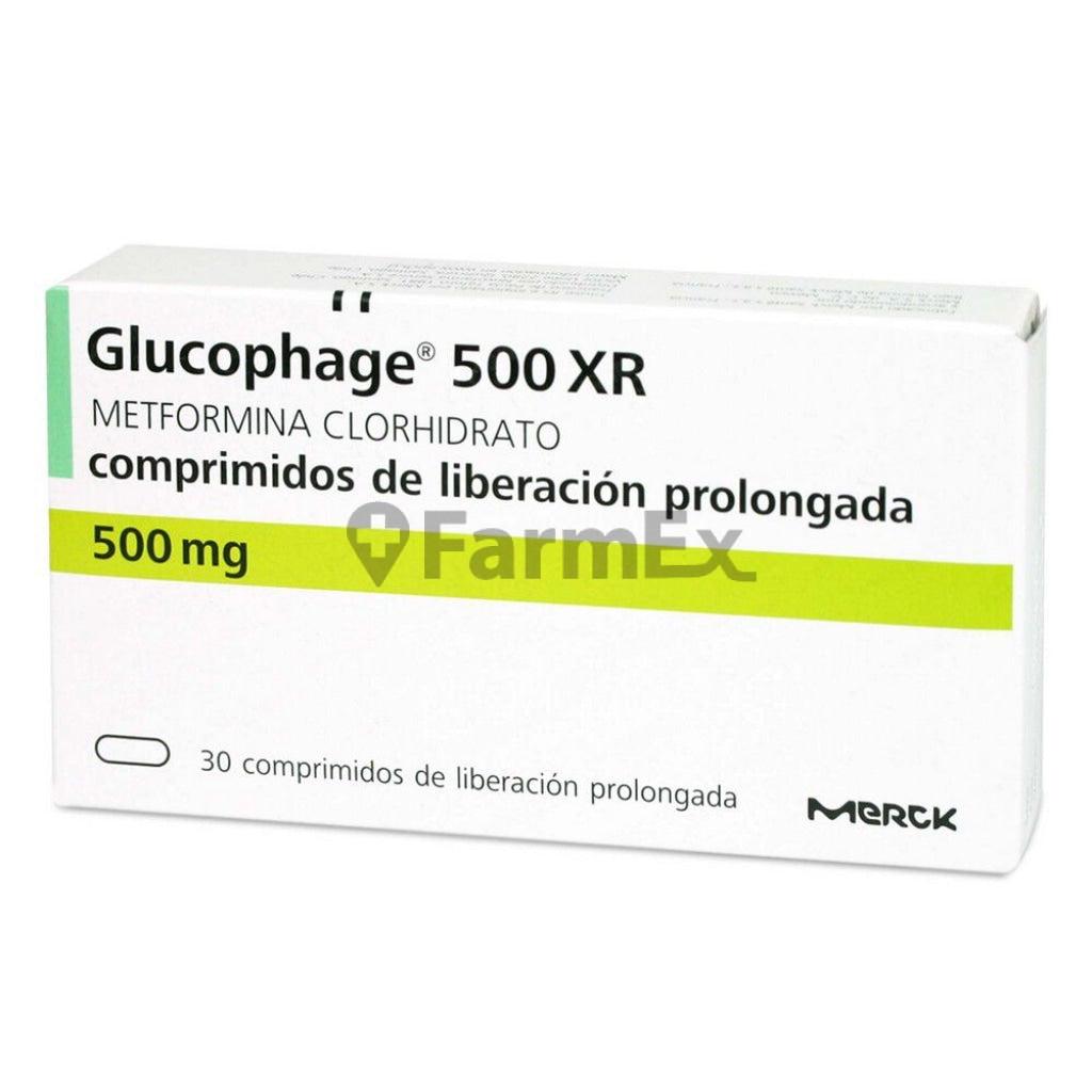 Glucophage XR 500 mg x 30 comprimidos MERCK